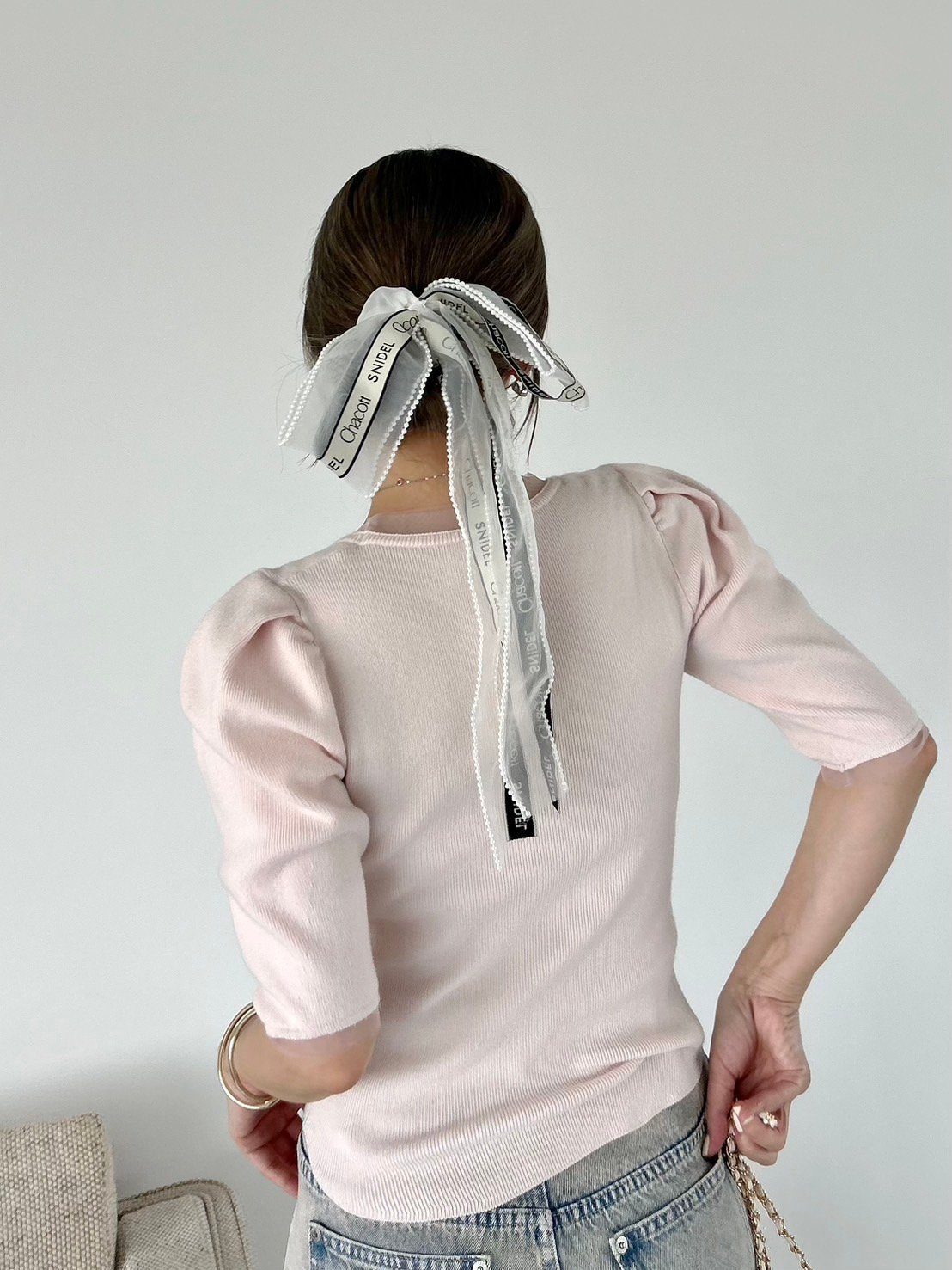 SNIDEL｜【Chacott】リボンシュシュ | Rakuten Fashion(楽天