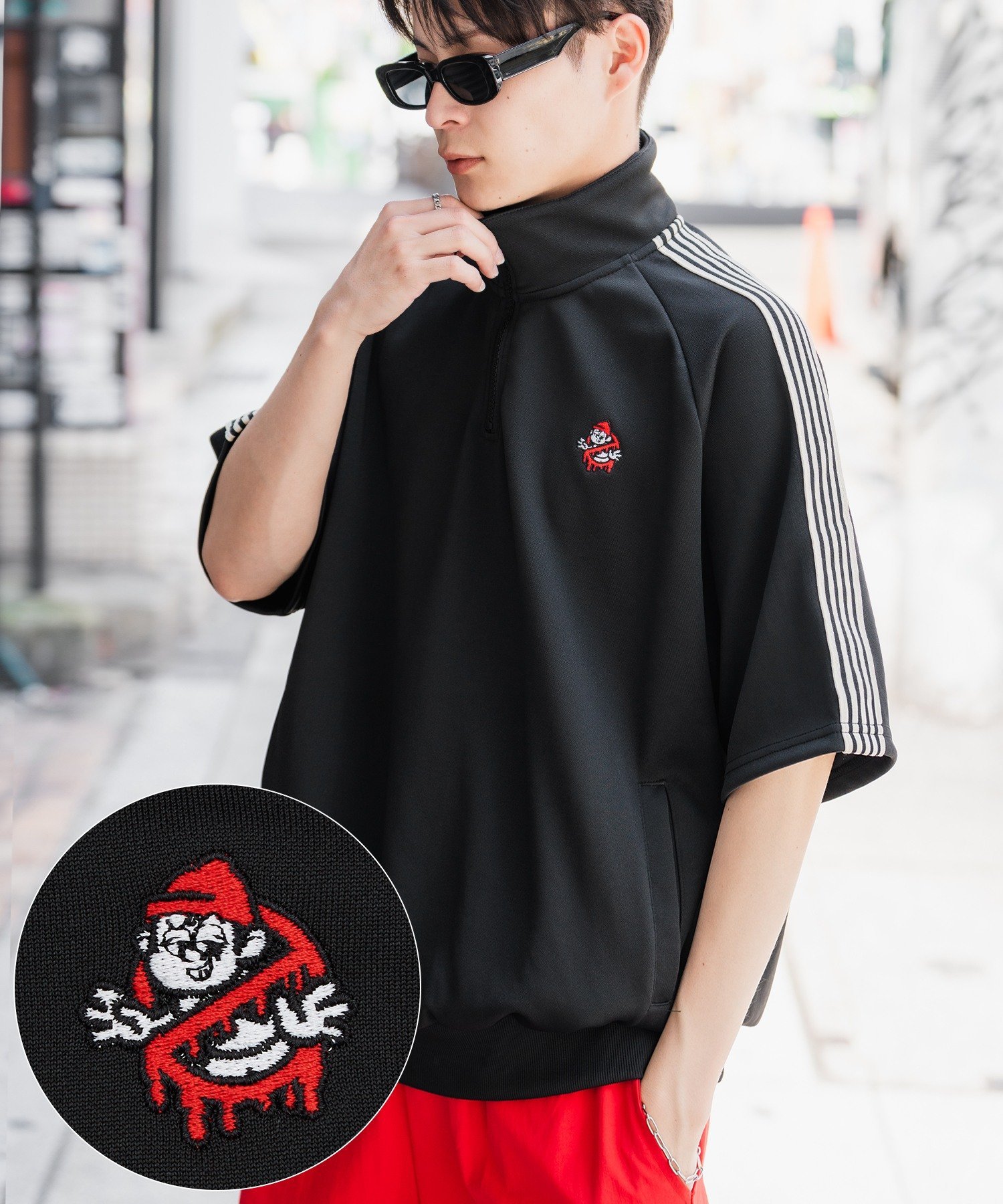 improves｜SIDEWAY STANCE サイドウェイスタンス ワンポイント ハーフ