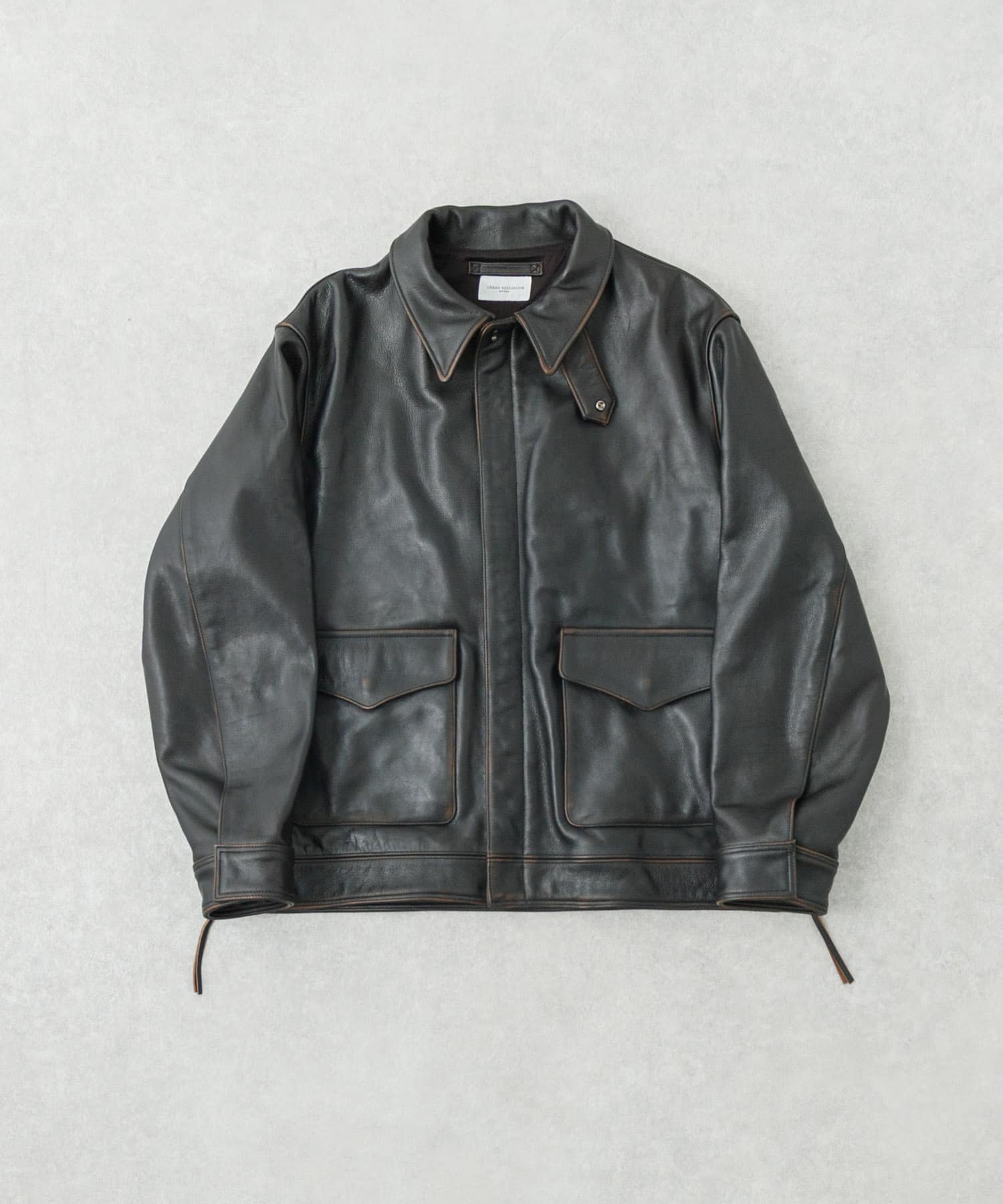 URBAN RESEARCH｜new basic COW LEATHER TYPE A-2 JACKET | Rakuten