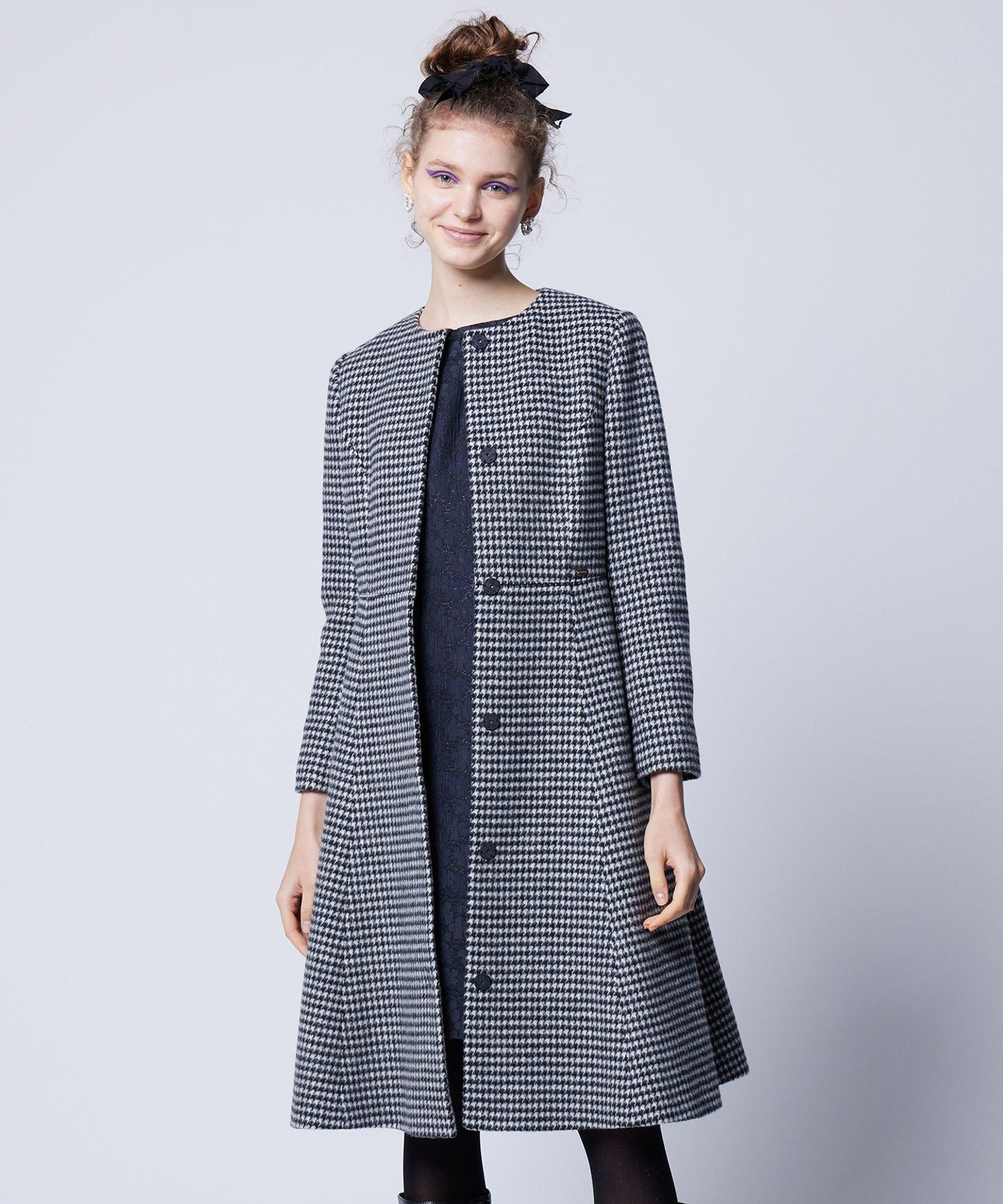 TOCCA｜【消臭】RHYTHMIC PACE 千鳥柄コート | Rakuten Fashion(楽天