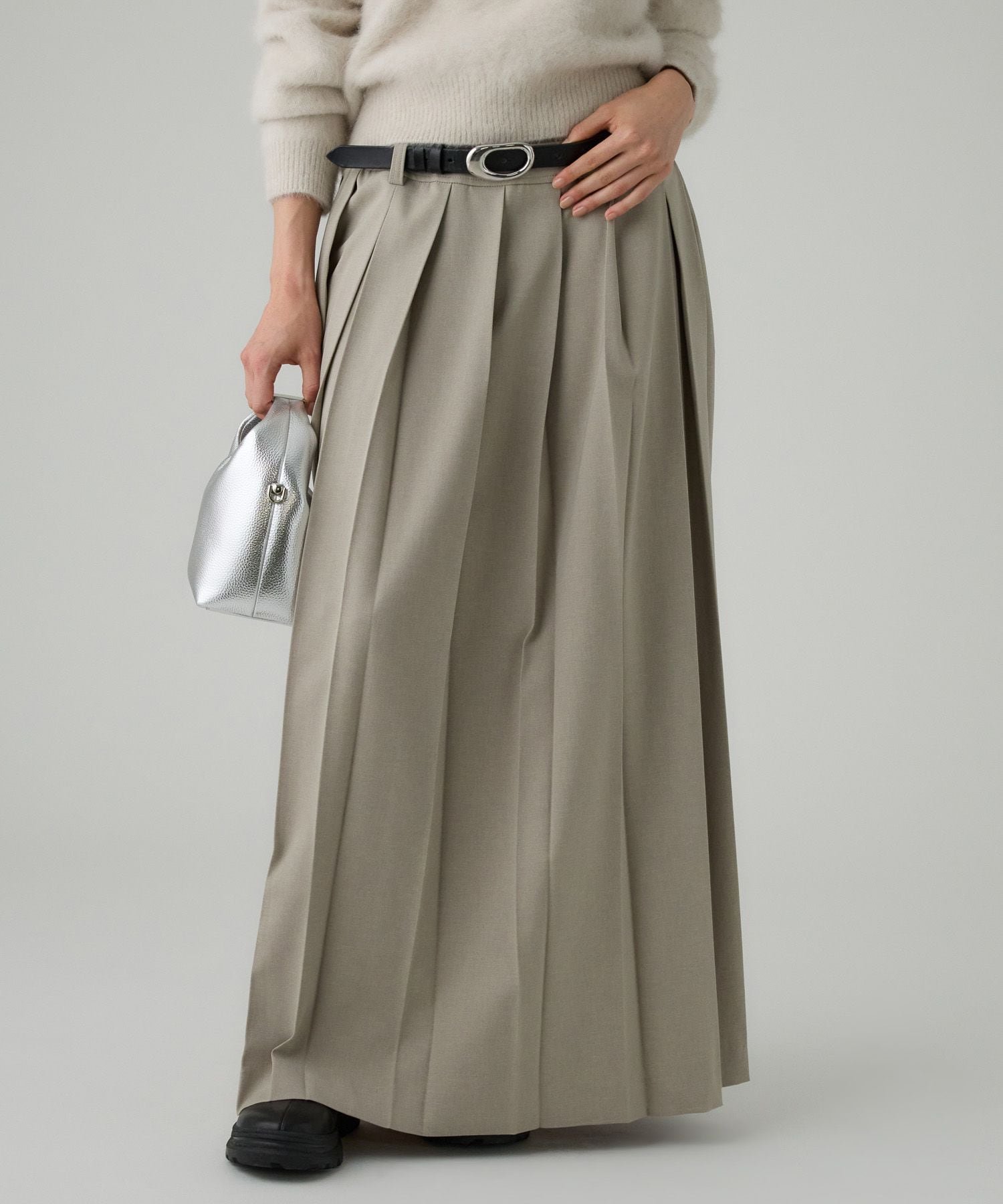 BABYLONE｜プリーツフレアスカート | Rakuten Fashion(楽天