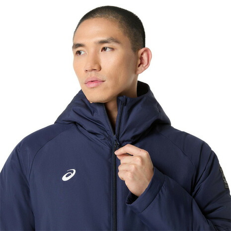 楽天市場】アシックス（ASICS）（メンズ）中わたロングコート 2031F180