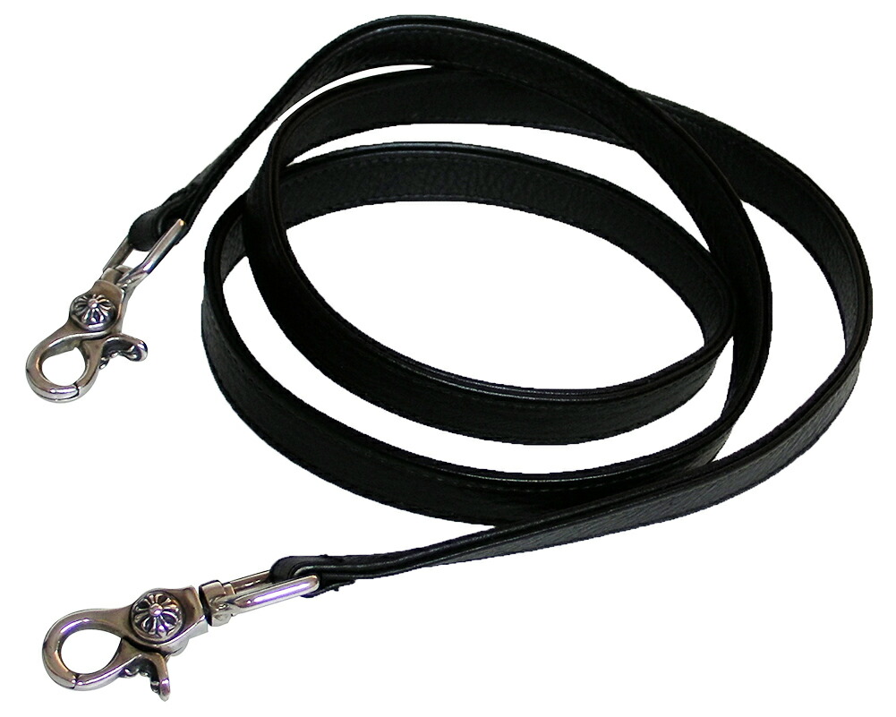 楽天市場】CHROME HEARTS LEATHER STRAP 2 CLIP CROSS BALL クロム