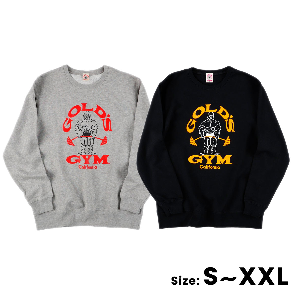 楽天市場】【送料無料】ゴールドジム GOLD'S GYM ベーシックスウェット