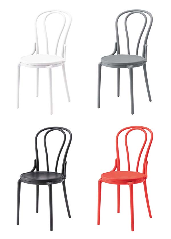 楽天市場】2脚セット商品名：THONET CHAIR（トーネットチェア）PP製