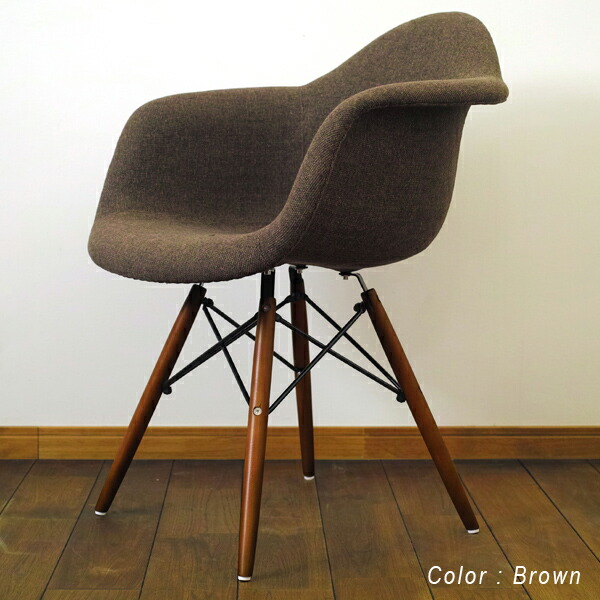 楽天市場】イームズ シェルチェア DAW ファブリッククッション リ