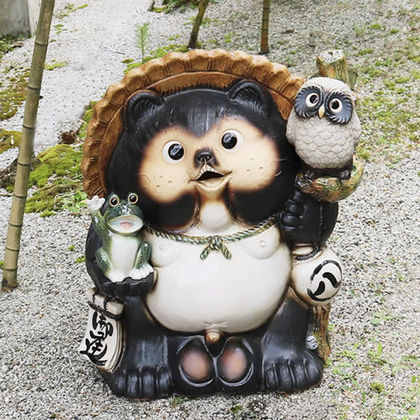 楽天市場】信楽焼 狸 信楽焼たぬき 起物のタヌキ 陶器タヌキ たぬき