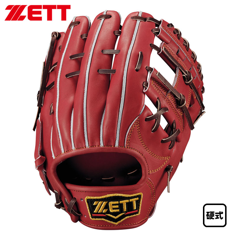 楽天市場】内野手用 硬式グローブ（カラーワインレッド）（グローブ