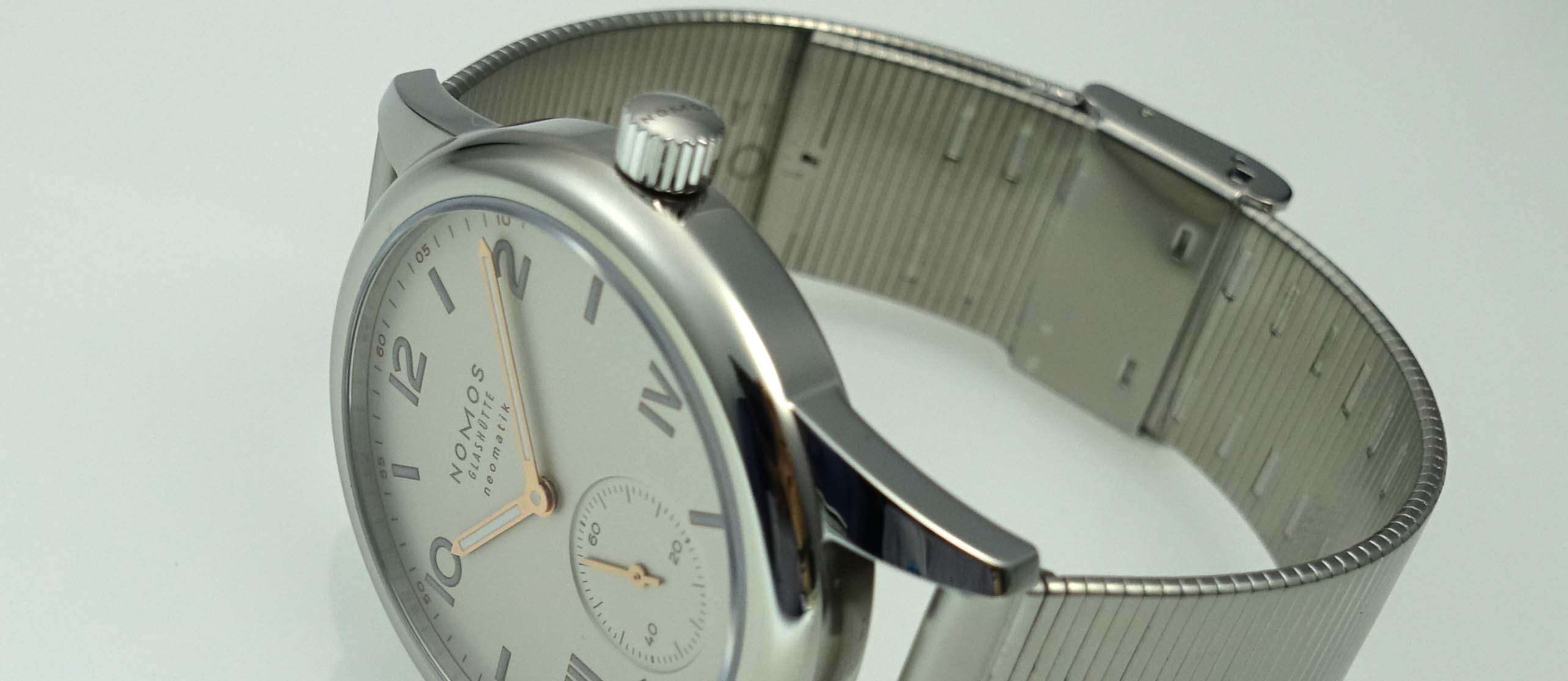 遂に出た！ノモス・メタルベルト仕様モデル | TS-HORIUCHI