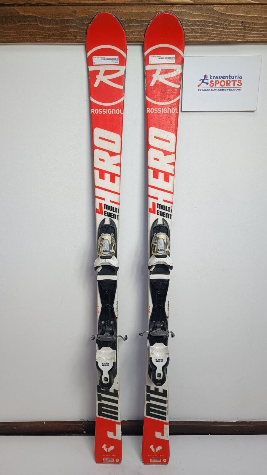 Rossignol Hero J MultiEvent 140cm Ski + Look 7 Bindings Winter
