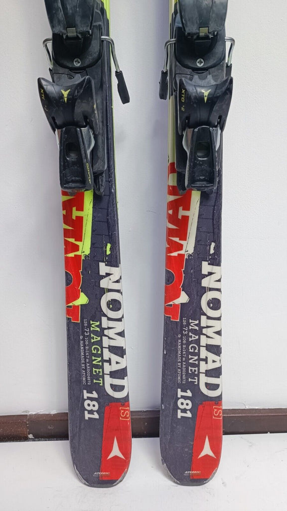 Atomic Nomad Magnet 181cm Ski + Atomic 12 Bindings Winter Sport