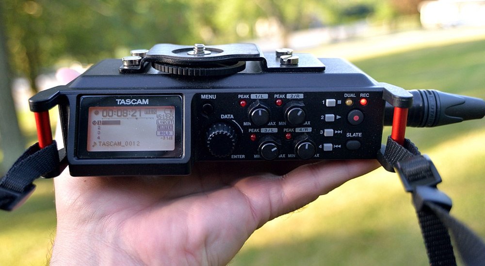 Tascam DR-70D - Transom