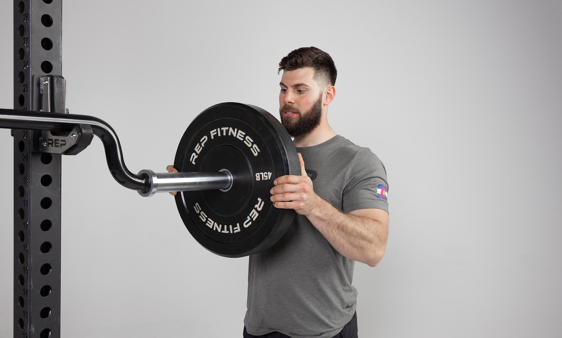 セーフティスクワットバー | REP Fitness｜ウチノジム