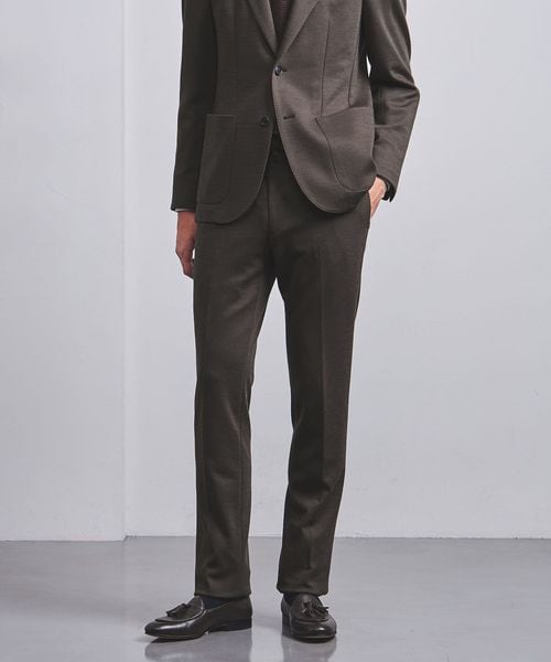 ジャージ ノープリーツ テーパード スラックス COMFORT EASY―MODEL