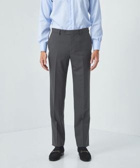 GLR CLOTH カラーサージ HX ノープリーツ スーツパンツ ―防シワ―