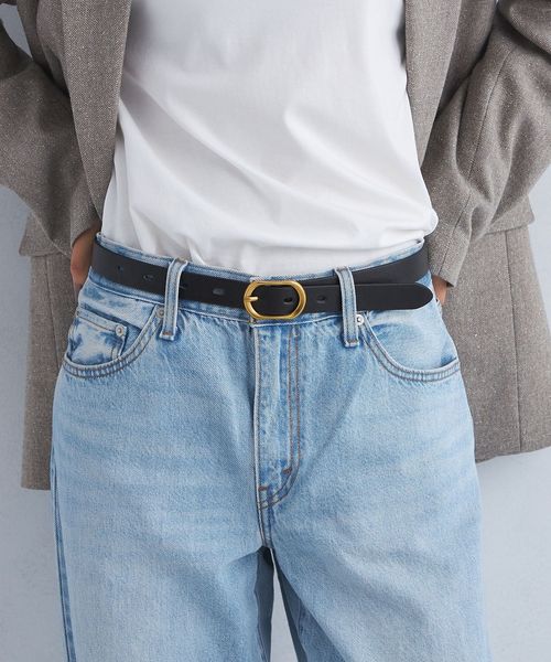 レクタングル バックル ベルト