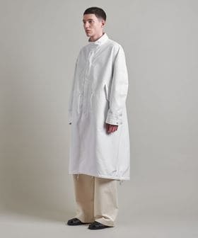 LOEFF＞TCオックス ミリタリー スタンドカラー コート UNISEX