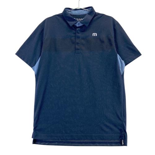 TRAVIS MATHEW トラビスマシュー 半袖ポロシャツ ネイビー系 サイズ：M