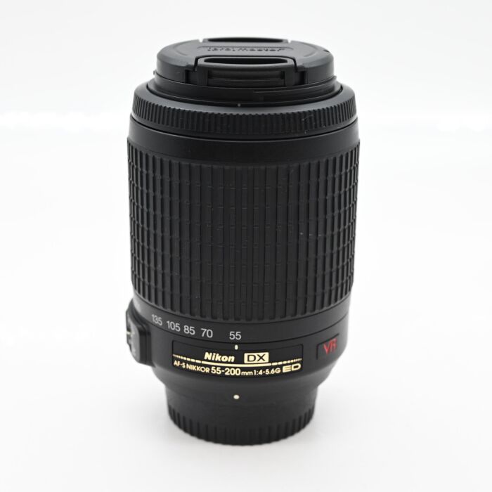Used Nikon Nikkor AF-S 55-200mm f4-5.6 G ED DX VR Lens AFS in
