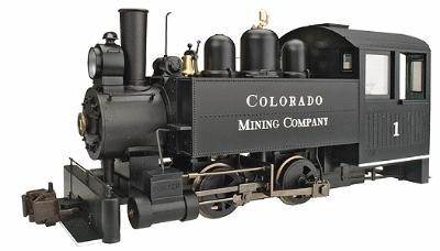 BACHMANN #82596 SIDE TANK PORTER 0-4-0 SPECTRUM COLORADO MINING CO