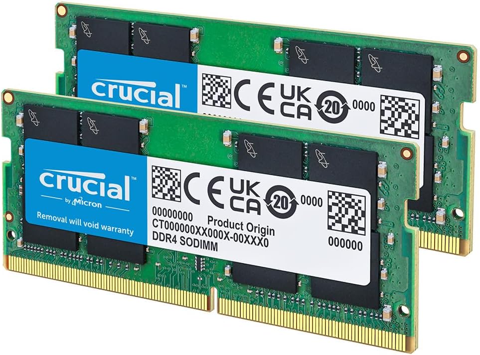 64GB RAM [ 2 x 32GB ] DDR4-3200 1.2V CL22 (Crucial) - Community