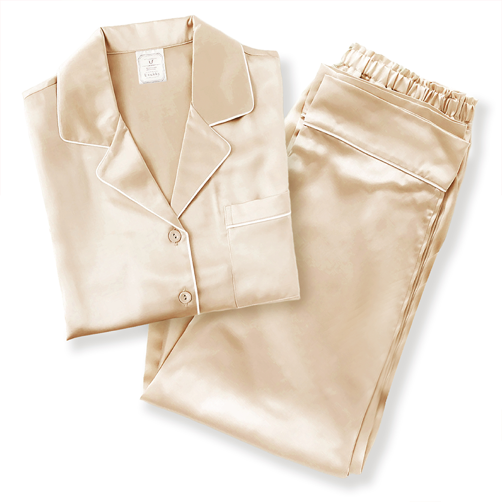 Utukky-シルクパジャマ