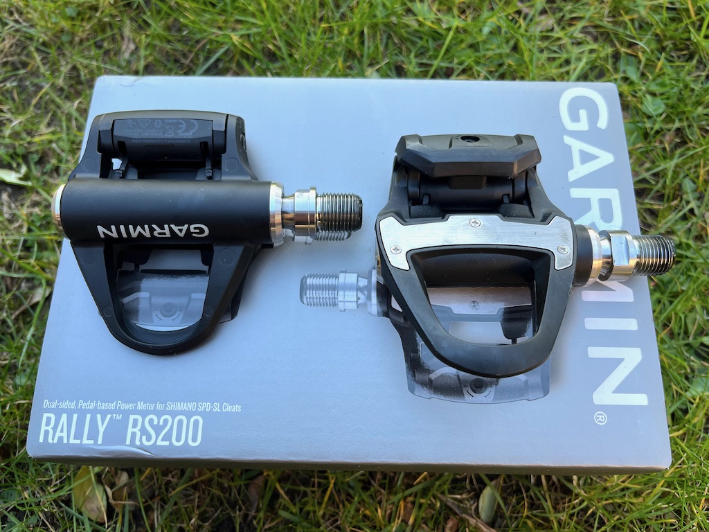 Test Powermeter Pedals Garmin Rally RS 200 - Better than Vector 3