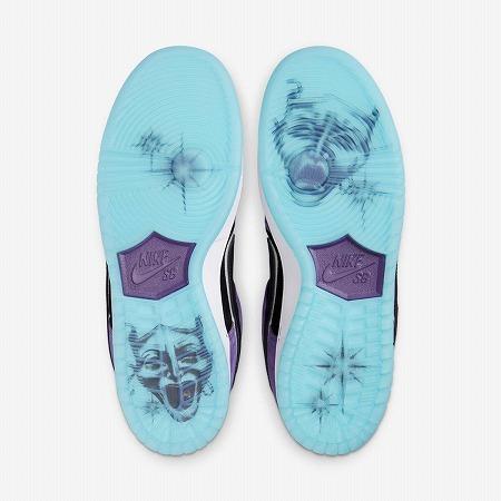 Hayley Wilson × Nike SB Dunk Low Pro Black and Court Purple