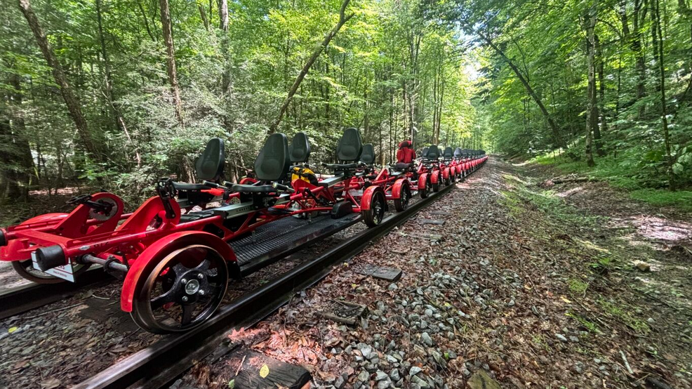 Rail Explorers open new railbike system in Clay County