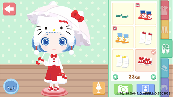 きせかえ遊びアプリ『おしゃにまるライフ』に、株式会社サンリオと