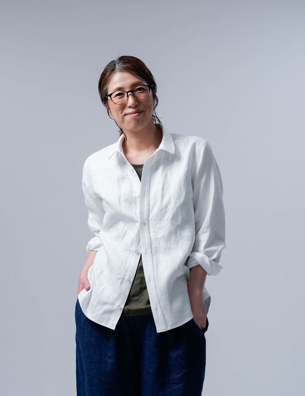 プレミアム】 Linen Shirt wafu史上最高の上質リネン シャツ