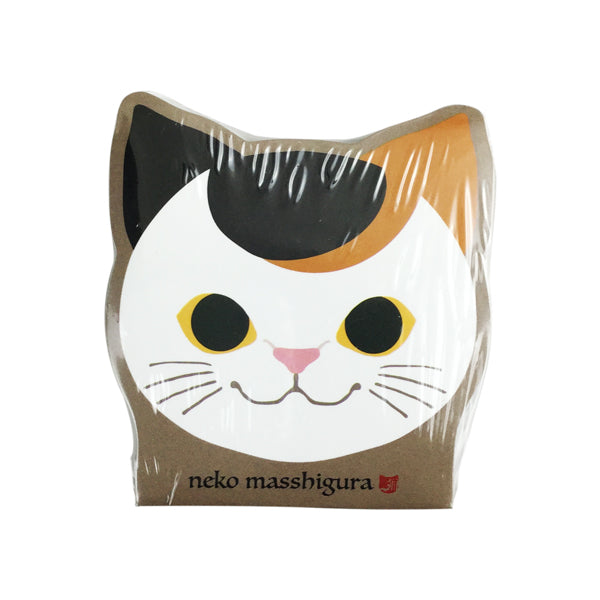 猫まっしぐら特製メモ帳-黒猫/白猫/三毛猫（ねこまっしぐらとくせい