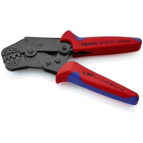 Crimping Pliers For Non-Insulated Open Plug-Type Connectors (Plug