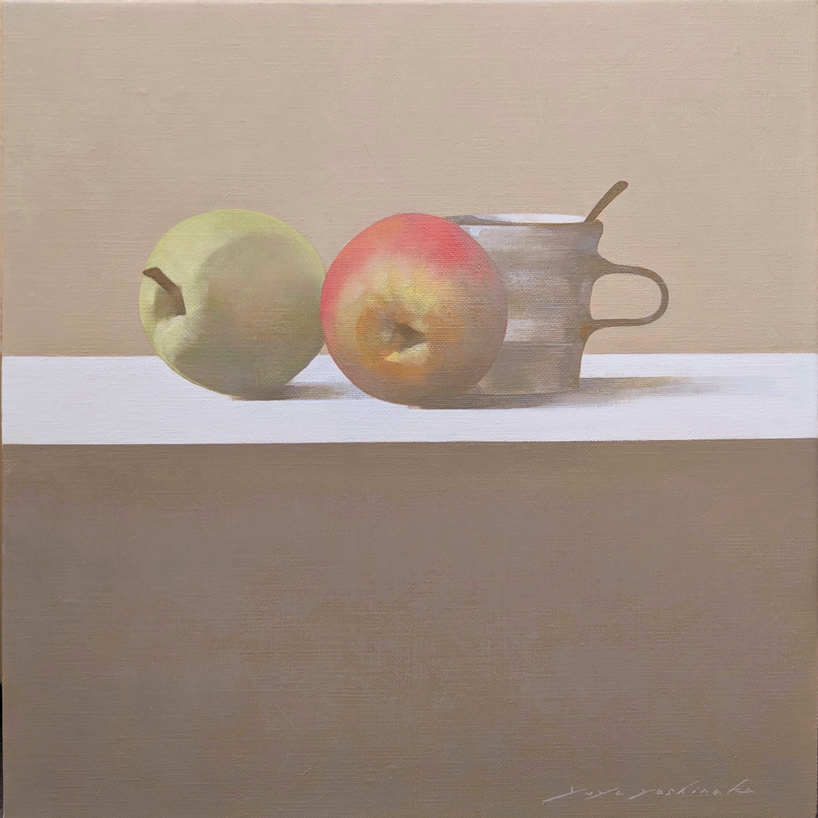 still life (林檎とカップのある静物) | Web日動画廊