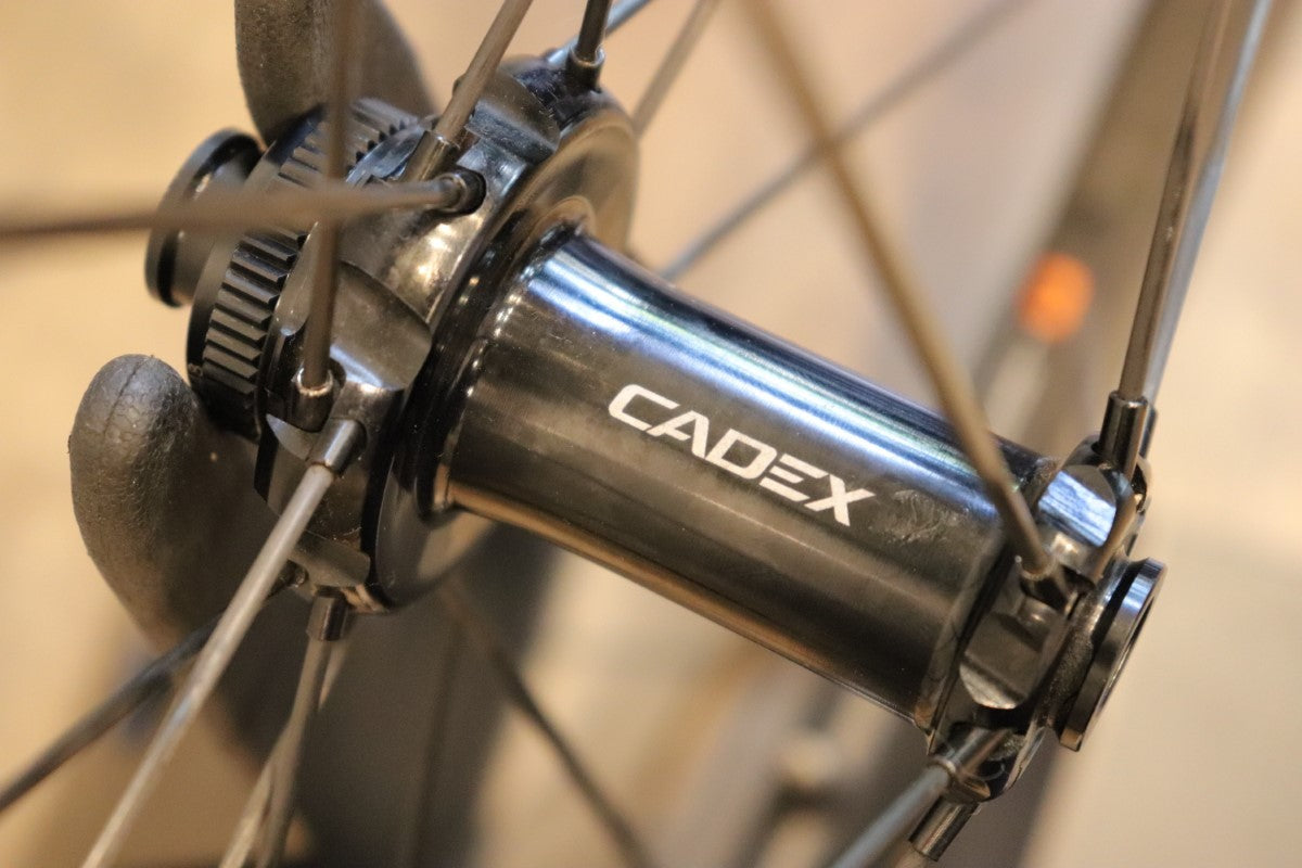 カデックス CADEX 65 DISC カーボン チューブレス ホイールセット