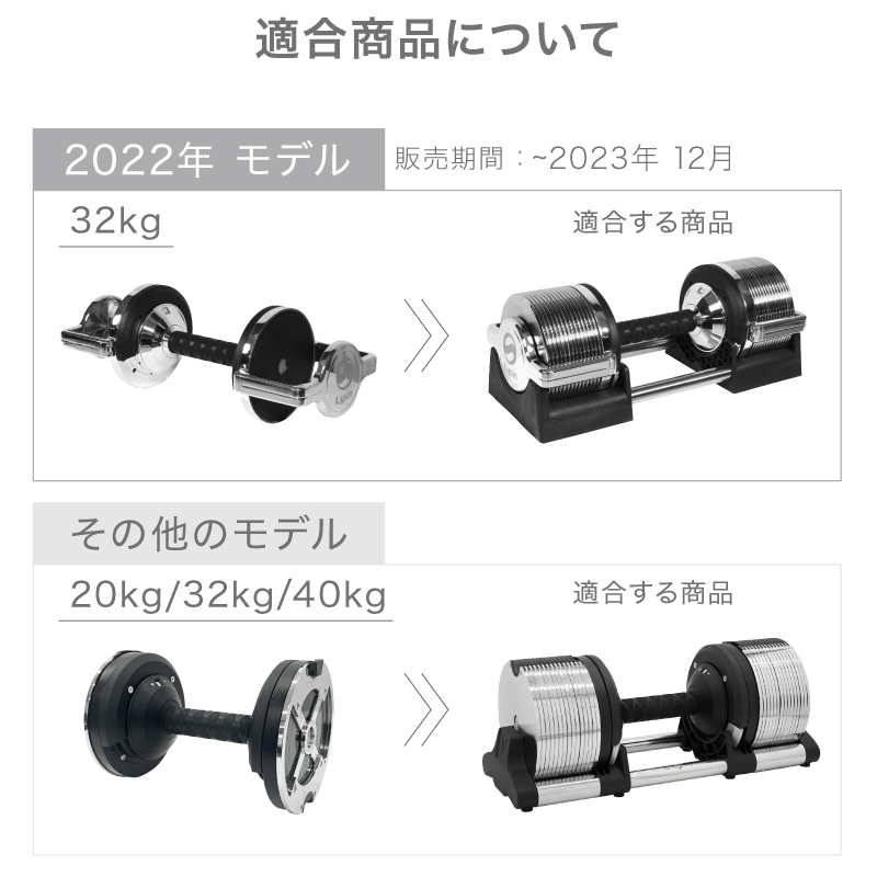 ライシン ヘリックスミラー（旧称 メタルダンベル ） 32kg 40kg 1kg