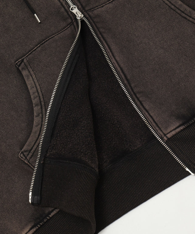 ハードウォッシュ裏起毛Wジップパーカー – WEGO ONLINE STORE