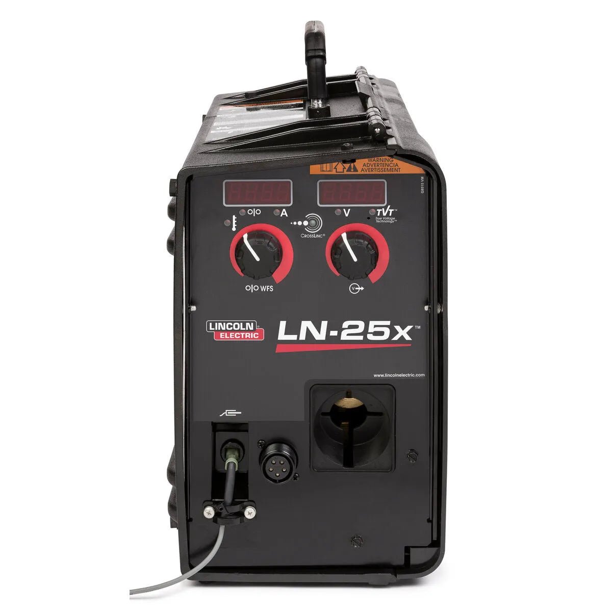 Lincoln LN-25X with CrossLinc, TVT, Flowmeter, Twistmate/Dinse K4267-4