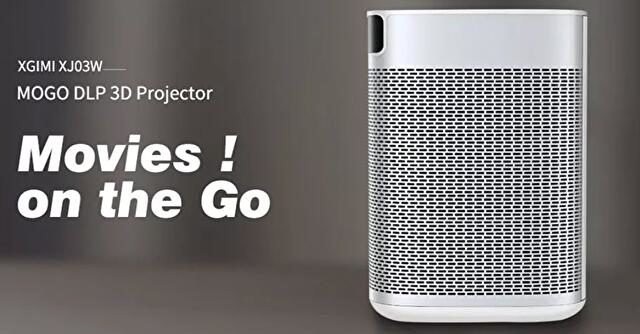 XGIMI MoGo、Android TV・Google Play対応 モバイルプロジェクターの