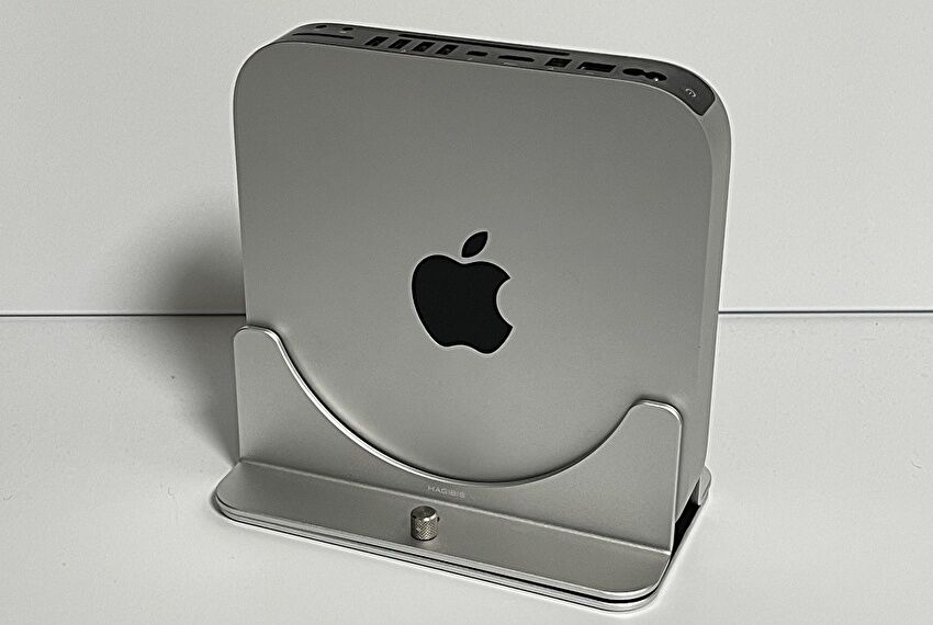 Hagibis、M2 Mac mini 縦置きスタンド レビュー、肉厚アルミでしっかり