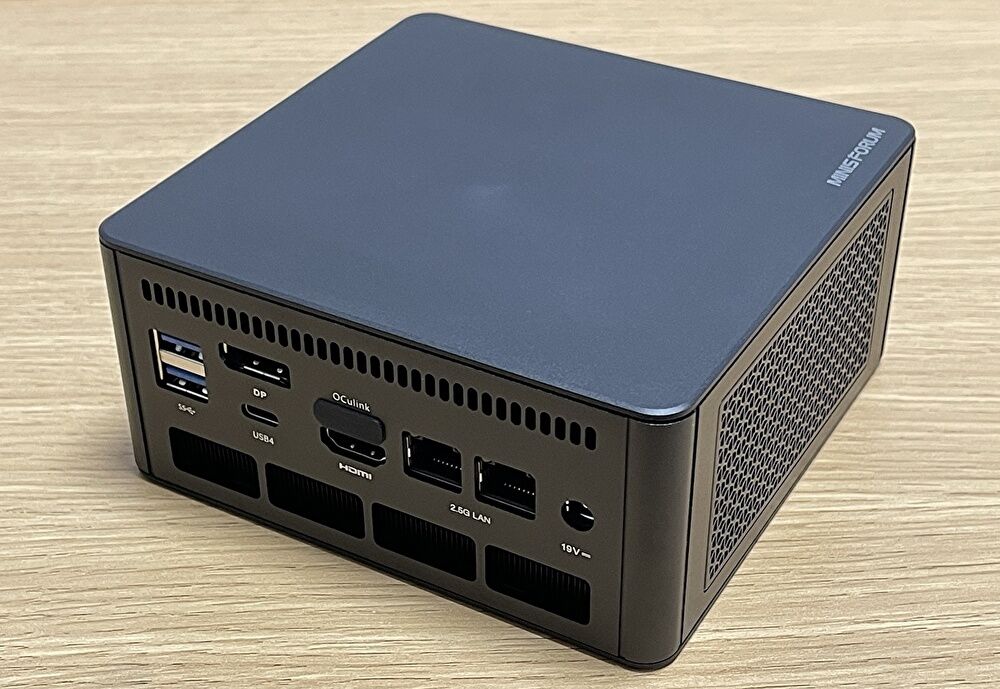 MINISFORUM UM780 XTX 実機レビュー、Ryzen 7 7840HS / DDR5 RAMの快適