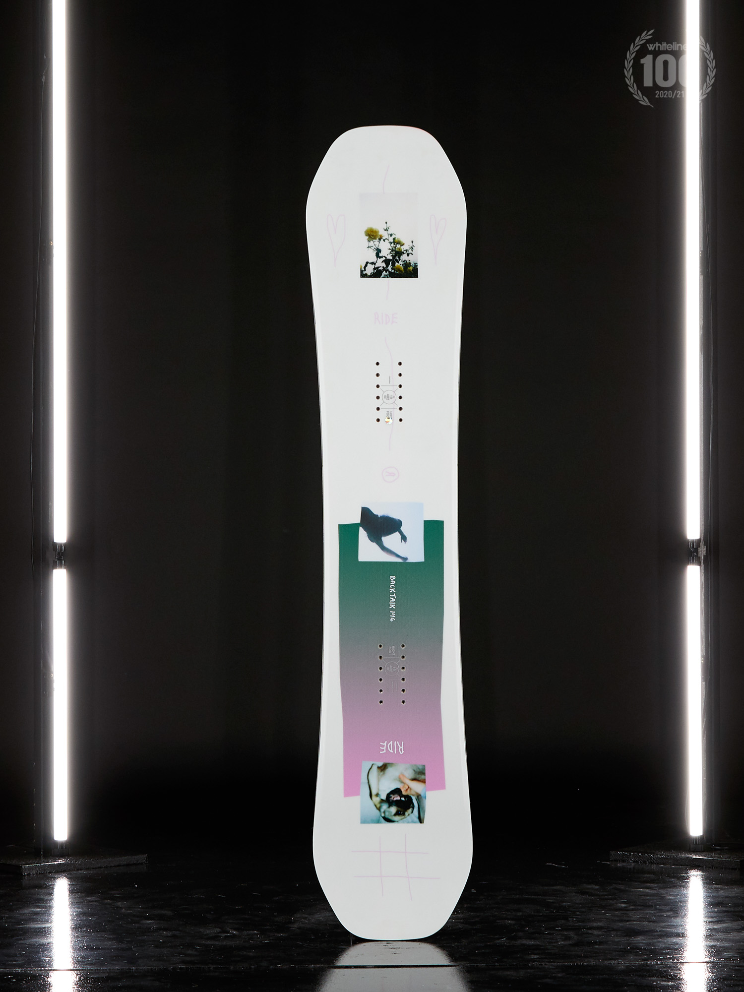 Ride Back Talk 2020-2021 Women's Snowboard Rev