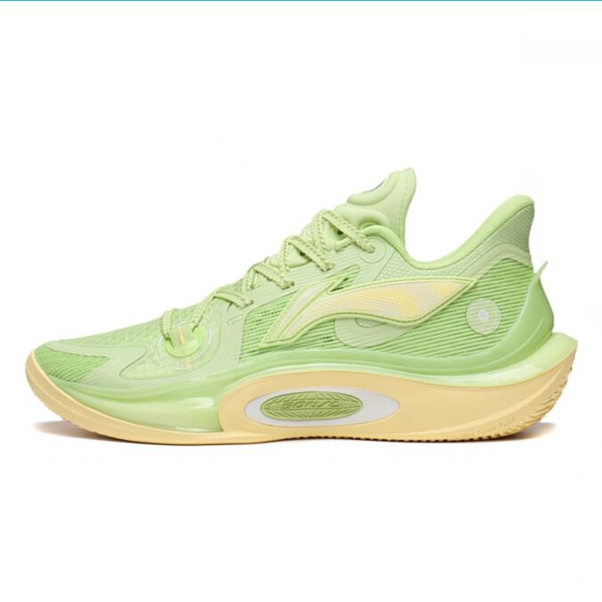 Li-Ning Sonic 11 “Guyu” Professional Basketball Shoes Neon Green