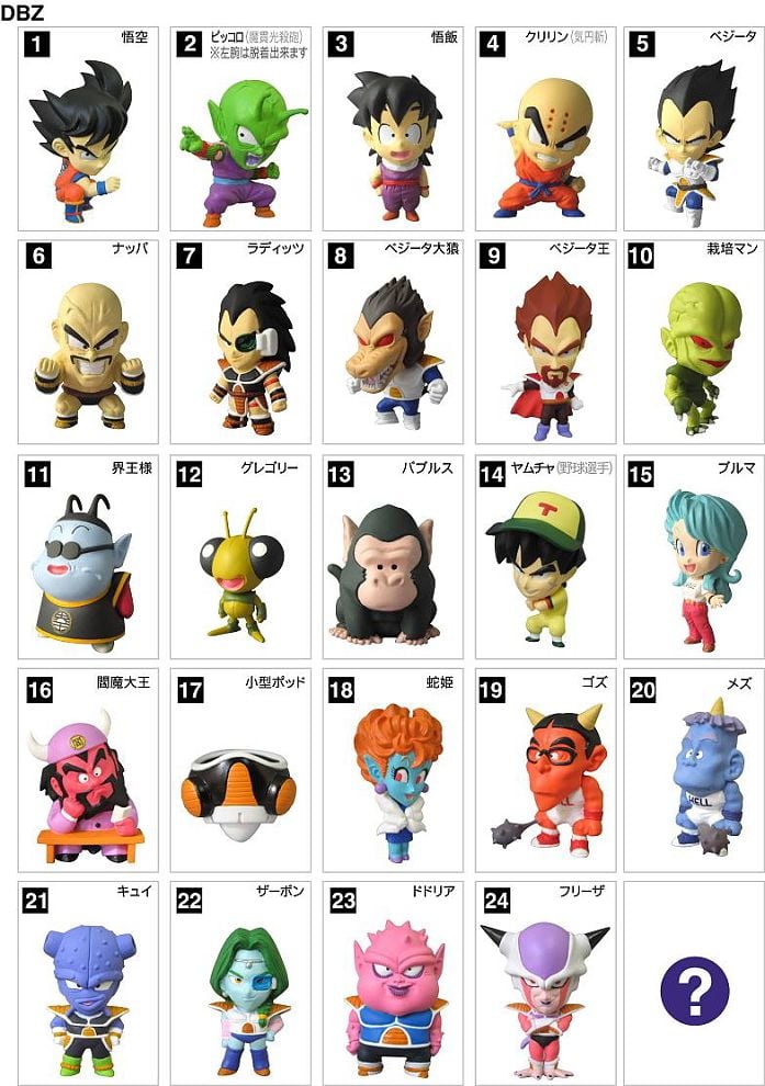 アニメヒーローズ ドラゴンボールZ 其之一 ～史上最強の戦士編～ 20個