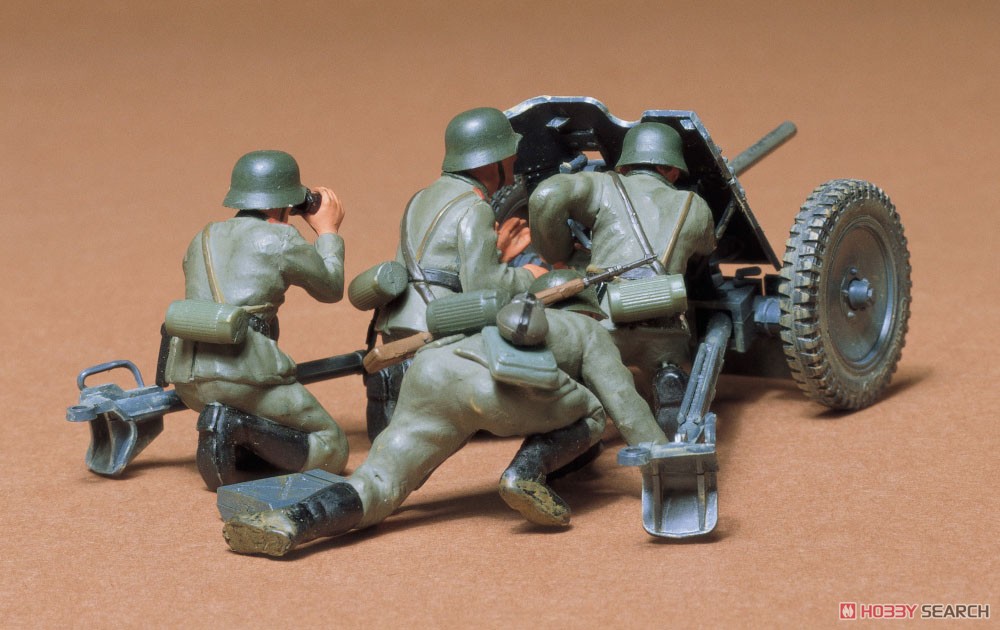 ドイツ 37mm対戦車砲 (プラモデル) - ホビーサーチ ミリタリープラモ