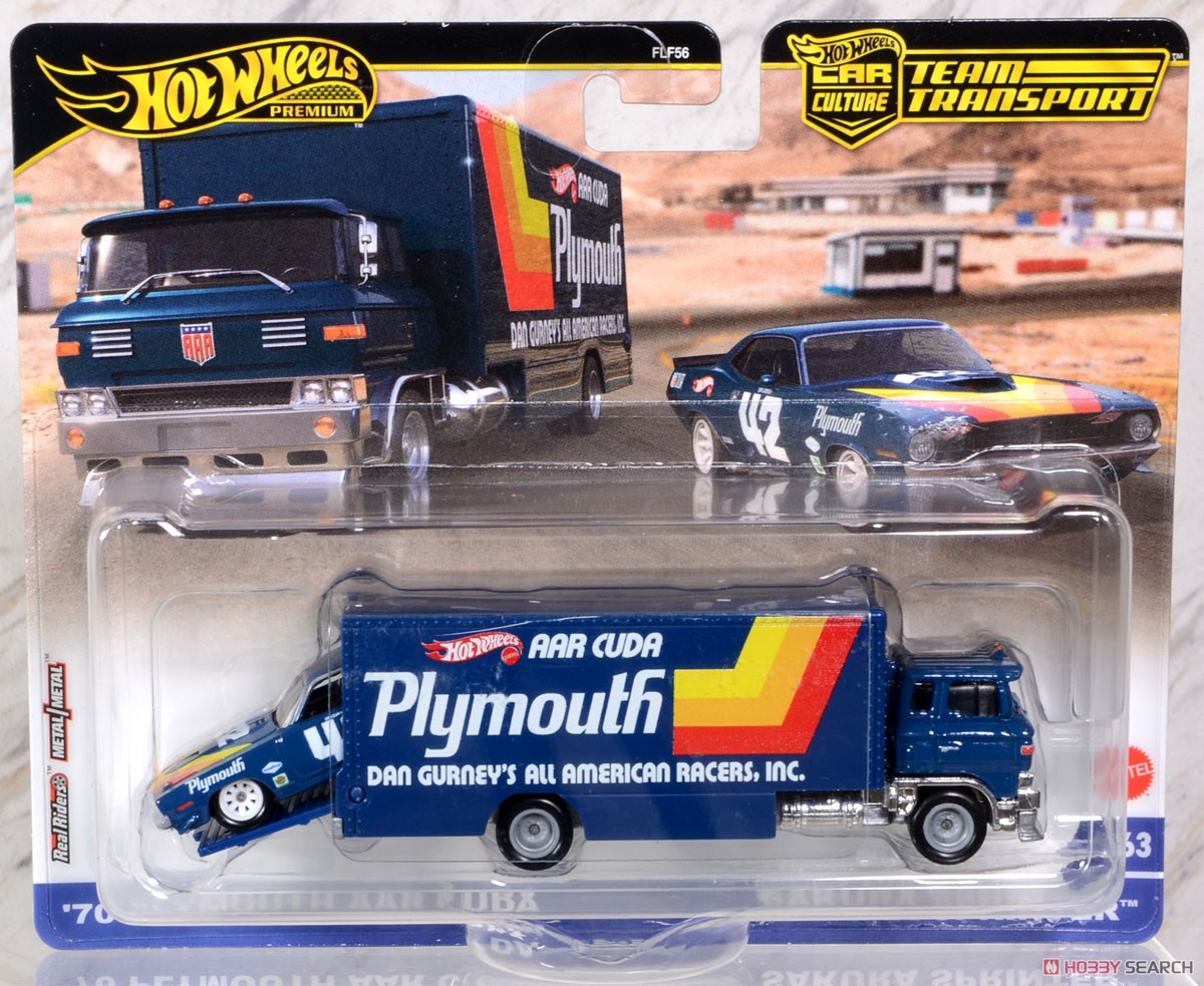 ホットウィール チームトランスポート アソート 987A (4個入り) (玩具