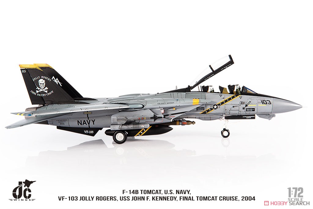 F-14B アメリカ海軍 VF-103 ジョリーロジャース Final Tomcat Cruise
