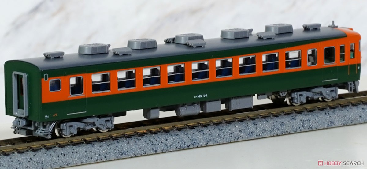 JR 165系急行電車 (東海) 基本セット (基本・8両セット) (鉄道模型