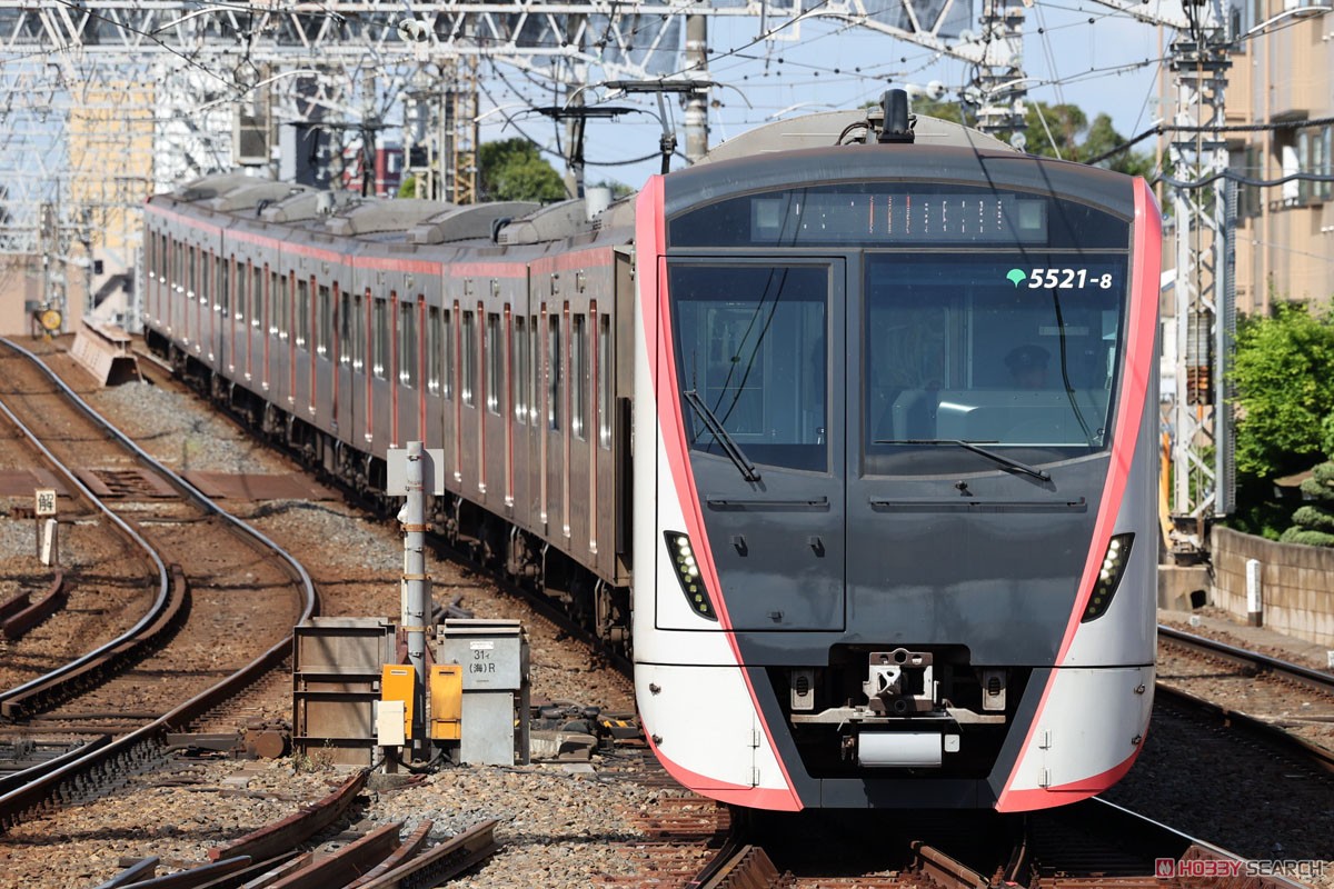 都営5500形 浅草線 アンテナ付8両セット (8両セット) (鉄道模型