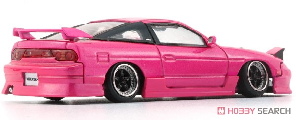 日産 シルビア 180SX メタリックピンク RHD (ミニカー) - ホビーサーチ